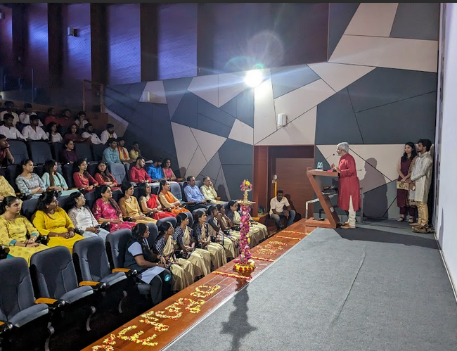 MYRA School of Business Mysore Kannada Rajayotsava photo 10